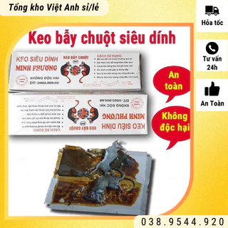 Keo Bẫy Dính Chuột Hàng Chất Lượng, Thảm Dính Chuột Chống Ẩm Ướt, Bắt Diệt Các Loại Côn Trùng, Tái Sử Dụng TKVA 600