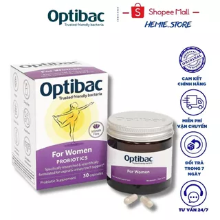 Men Vi Sinh Optibac Probiotics For Women Hộp 30V Dành Cho Phụ Nữ