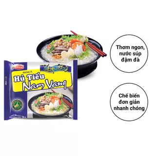 Combo 5 gói hủ tiếu Nam Vang Nhịp Sống 70g