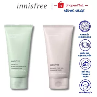 Sữa Rửa Mặt Trà Xanh Innisfree Green Tea Foam Cleanser 150ml Hàn Quốc Giúp Làm Sạch, Kiểm Soát Nhờn Hiệu Quả