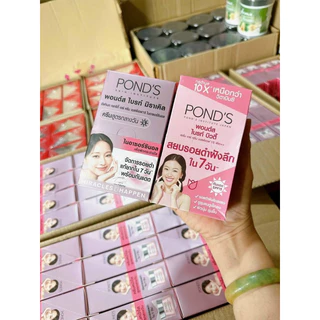 [Nội Địa Thái] Hộp 6 Gói Kem Dưỡng Trắng Sáng Da, Chống Nắng Ponds Bright Beauty Thái Lan 7g