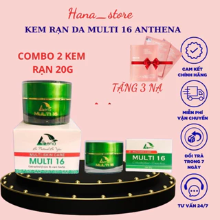 Combo 2 lọ kem rạn da multi16 Anthena 20g đánh  bay rạn da, thâm da cho mẹ  bầu, sau  sinh.tái  tạo,phục hồi da hiệu quả