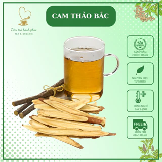 Cam thảo bắc [Tiệm Trà Hạnh Phúc] - Trà cam thảo thượng hạng sấy lạnh, cắt lát vị ngọt thơm tự nhiên nhiều dinh dưỡng