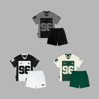 SET ĐỒ STREETWEAR UNISEX FORM ÂU RAGE OF THE SEA (ROTS STUDIO) - "SET ĐỒ 96 FOOTBALL(GỒM CẢ ÁO VÀ QUẦN)"