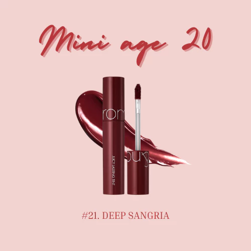 [ SON CHIẾT ] MÀU 21-39 Son Kem Romand Juicy Lasting Tint