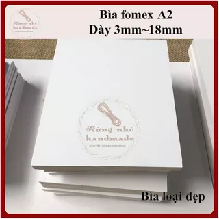 ［Bìa đẹp］Bìa fomex, bìa mô hình, size A2(40cmx60cm), bìa cứng, làm handmade, trang trí, decor