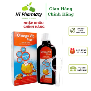 Omega Vit Plus - Bổ Sung Omega 3, Vitamin Và Khoáng Chất , Tốt Cho Não Bộ Và Mắt _Chính Hãng