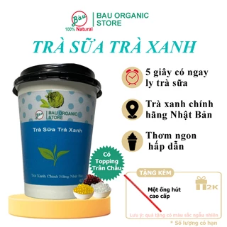 Trà Sữa Tự Pha Uống Liền-1 Ly vị Trà xanh
