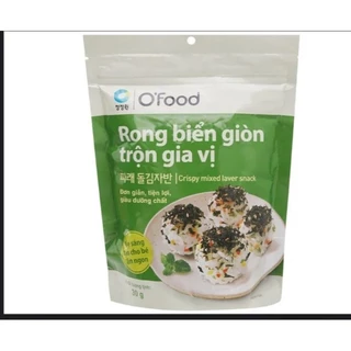 Rong biển giòn trộn gia vị O'food gói 30g