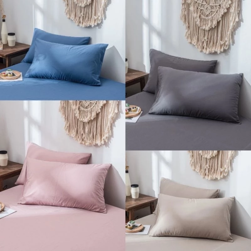 Vỏ Gối Đầu 1 màu Vỏ Gối Cotton Tici Trơn 50x70cm được chọn màu