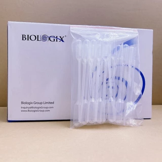 [Hàng cty] Transfer pipet 1 mL Pipet Pasteur Nhựa 1ml Biologix 30-0135 (combo 25 cái)