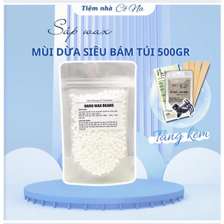 500GR SÁP WAX LÔNG NÓNG MÙI DỪA CAO CẤP