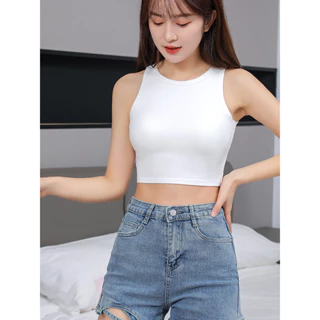 Áo 3 lỗ ngược croptop cực đẹp.Áo croptop ngắn mềm mại siêu tôn dáng Thun Cotton