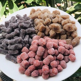 1 KG - Kẹo mix 3 vị (dâu tằm-dâu tây-me cay) - [có video]