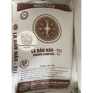 Bột mỳ đa dụng La Bàn Nâu 25kg.Hà Nội Hoả Tốc