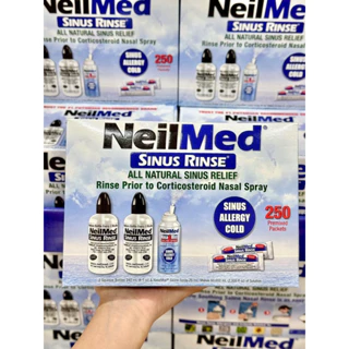 Bộ bình muối rửa mũi NeilMed của Mỹ