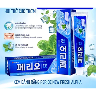 👄🧴 KEM ĐÁNH RĂNG NGỪA SÂU RĂNG NEW FRESH ALPHA HQ 185G 🧴👄