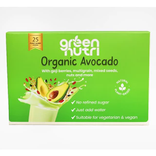 Sữa Hạt Ngũ Cốc Vị Bơ - Organic Avocado Dạng Hộp 625g (25 gói)