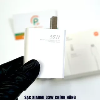 Bộ sạc nhanh Xiaomi 33w gồm củ sạc 33w và cáp sạc xiaomi Type C - Hàng chính hãng