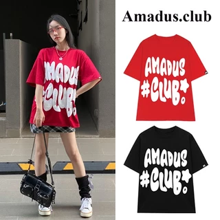 Áo thun Cotton In Chữ Nổi form OVERSIZE unisex - AMADUS AT02