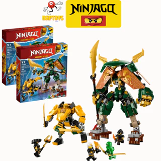 [Hỏa tốc 1h HCM][Ninjago] Lloyd and Arin's Ninja Team Mechs Ninja City Mô hình đồ chơi lắp ráp | 784 Mảnh ghép