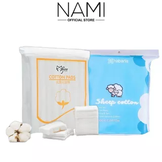 Bông tẩy trang Cotton Pads mềm mịn Ohesi (Túi 222 Miếng)