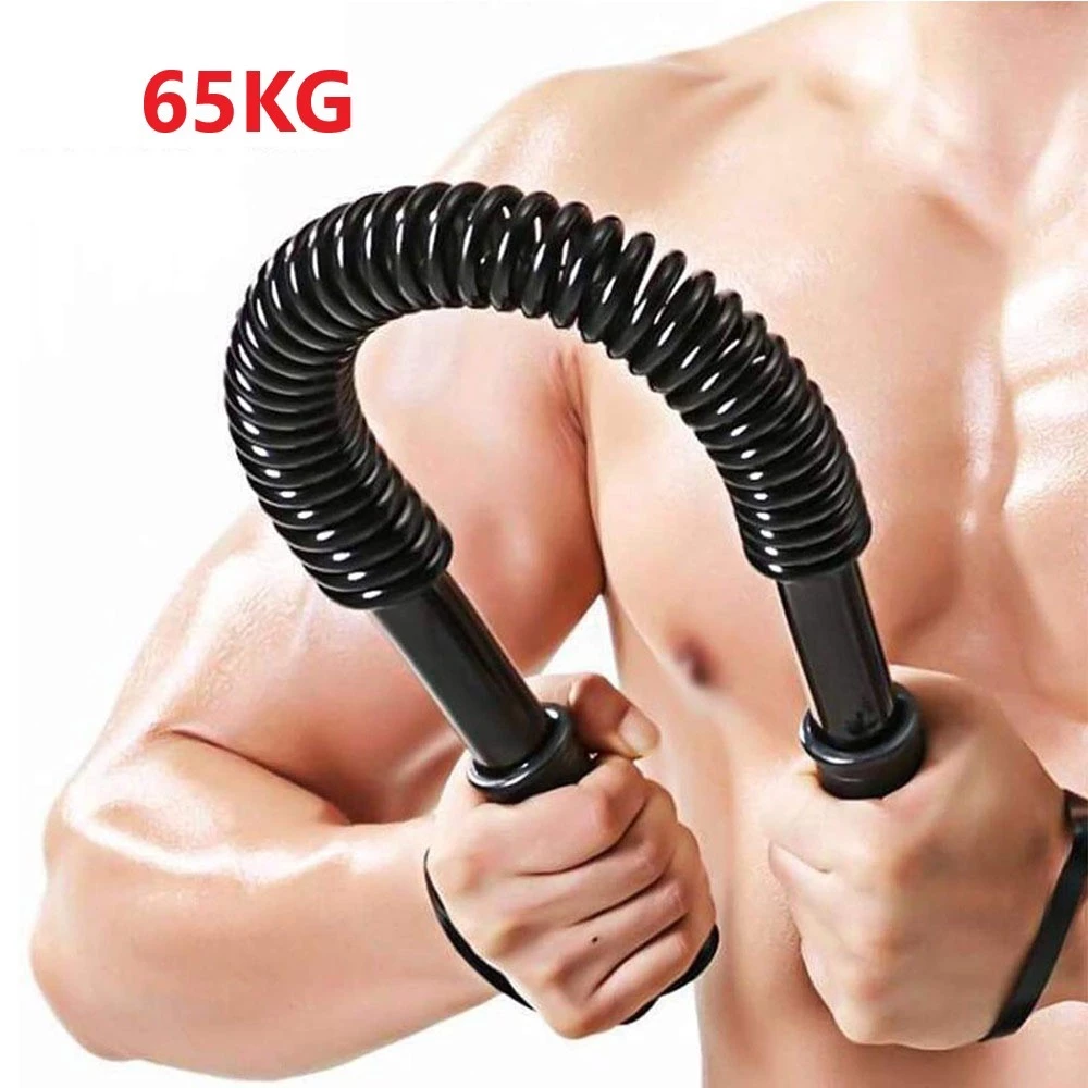 Gậy lò xo, thanh bẻ lò xo 65kg tập cơ tay thể thao tại nhà