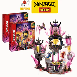 [Hỏa tốc 1h HCM][Ninjago] The Crystal King Temple Ninja City Mô hình đồ chơi lắp ráp | 703 Mảnh ghép