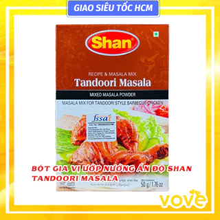 Bột gia vị ướp Nướng Ấn Độ SHAN Tandoori Masala 50gr