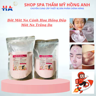 Bột Mặt Nạ Dẻo Cánh Hoa Hồng - Gói 500g 1000g Mặt Nạ Noa Hồng Cánh Colagen.