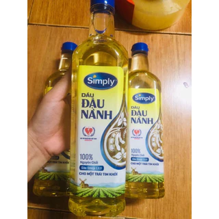 Dầu ăn Simply 1L - date mới