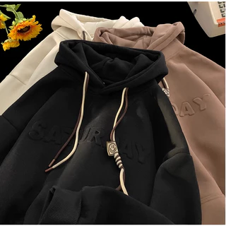 Áo hoodie nam nữ _ áo Nỉ Nam Nữ dập chữ nổi from đẹp 3 màu