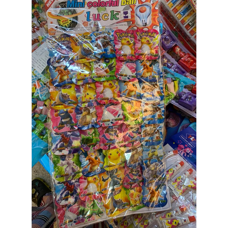 vỉ 40 pokemon bóp nỗ đồ chơi vui nhộn