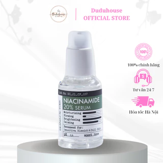 Tinh chất Derma Factory Niacinamide 20% serum dưỡng trắng  làm dịu da 30ml Duduhouse