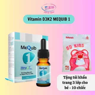 Vitamin D3K2 MEQUIB 1 - Bổ sung vitamin D3 và vitamin K2