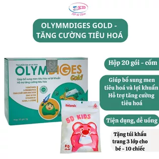 Cốm olymdiges gold cải thiện biếng ăn suy dinh dưỡng, giúp trẻ ăn ngon, hệ tiêu hóa khỏe mạnh