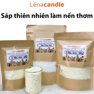 Sáp Làm Nến Thơm - Sáp đậu nành, cọ mềm, sáp ong, mix