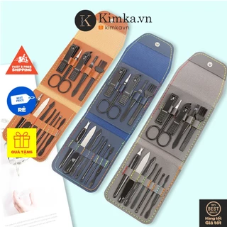 (595) Bộ Dụng Cụ Bấm Cắt Móng Tay, Làm Móng Nail 12 Món