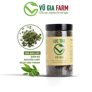 Lục Trà Nguyên Chất Bảo Lộc Vũ Gia (100g/hũ) - Thanh nhiệt cơ thể