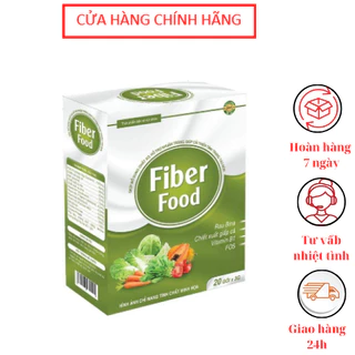 Chất xơ hòa tan FIBER FOOD chiết xuất rau củ bổ sung chất xơ giảm táo bón ở trẻ em và người lớn