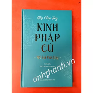 Sách - Tập Chép Tay Kinh pháp Cú, 423 Lời Phật Dạy (tặng 1 bút gel đen) - Kinh Pháp Cú