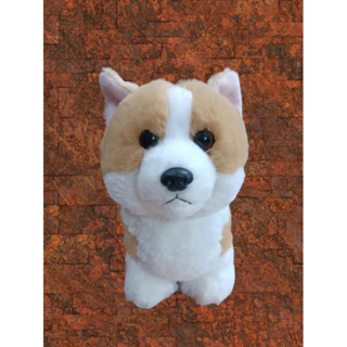 Thú nhồi bông chó corgi giống thật hãng aurora made in indonesia