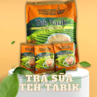 Trà sữa Teh Tarik Golden Power vị cổ điển Indonesia - Teh Tarik Classic 3 In 1 - 750g (30 Gói x 25g)