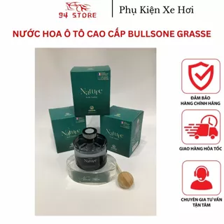 Nước hoa ô tô cao cấp Bullsone Grasse Nature -CHÍNH HÃNG- nhập khẩu Hàn Quốc 105ml