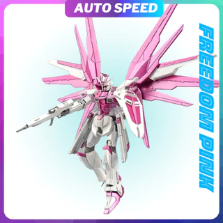 Mô hình lắp ráp Strike Freedom Pink, đồ chơi lắp ráp bootleg Strike Freedom tỉ lệ 1/144 cao khoản 12cm autospeedbrick To