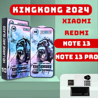 Kính cường lực  Redmi Note 13 Pro, Note 13 kingkong xanh|Miếng dán bảo vệ màn hình Xxiaomi|ANHCASE88.STORE