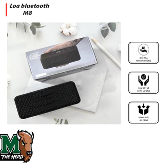 Loa Bluetooth không dây Ma Sồ M8 chất lượng,loa nghe nhạc mini kiểu dáng ma sồ cùng chất âm chất lượng có bảo hành