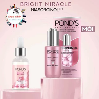 [Chính Hãng 100%]Serum sáng đa tầng Pond's Bright Miracle mờ thâm sạm với 50X Niasorcinol 30G( mẫu mới)