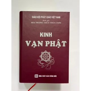 Sách - Kinh Vạn Phật ( Bìa Cứng, Bản đẹp)