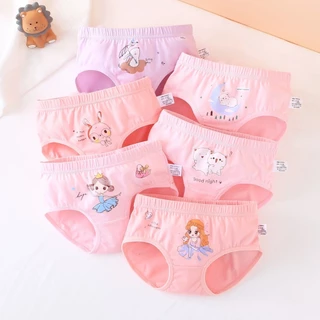 Quần Chip, Quần Lót Bé Gái Dáng Chéo Chất Cotton Mềm Mịn Co Giãn Nhiều Hình Xinh Xắn ( 9-34kg ) QC01